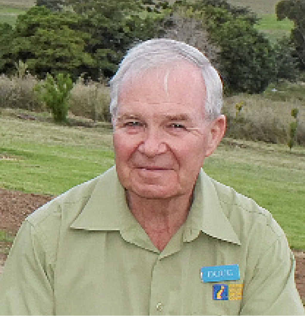 Visitor Information Centre volunteer Doug Scott.